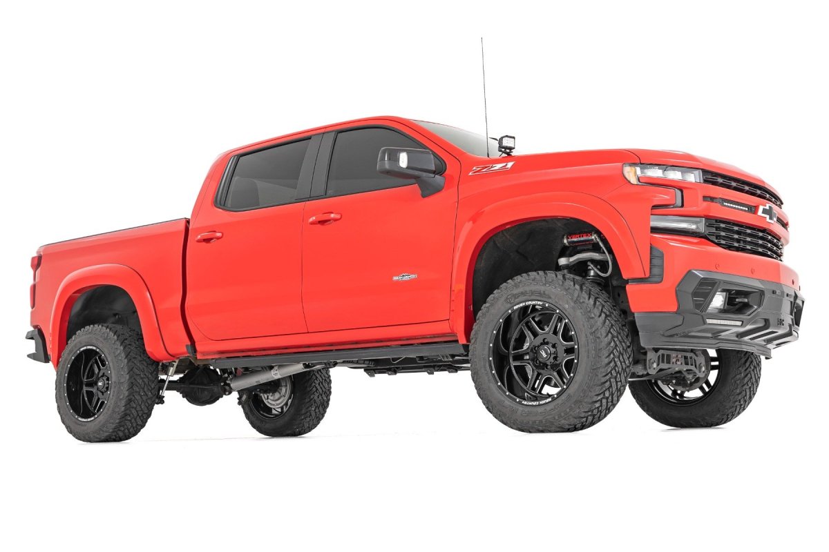 GMC Sierra 2500 HD Wheel - Rough Country - 92 Series - Gloss Black w/Milled Accents - '11-'23